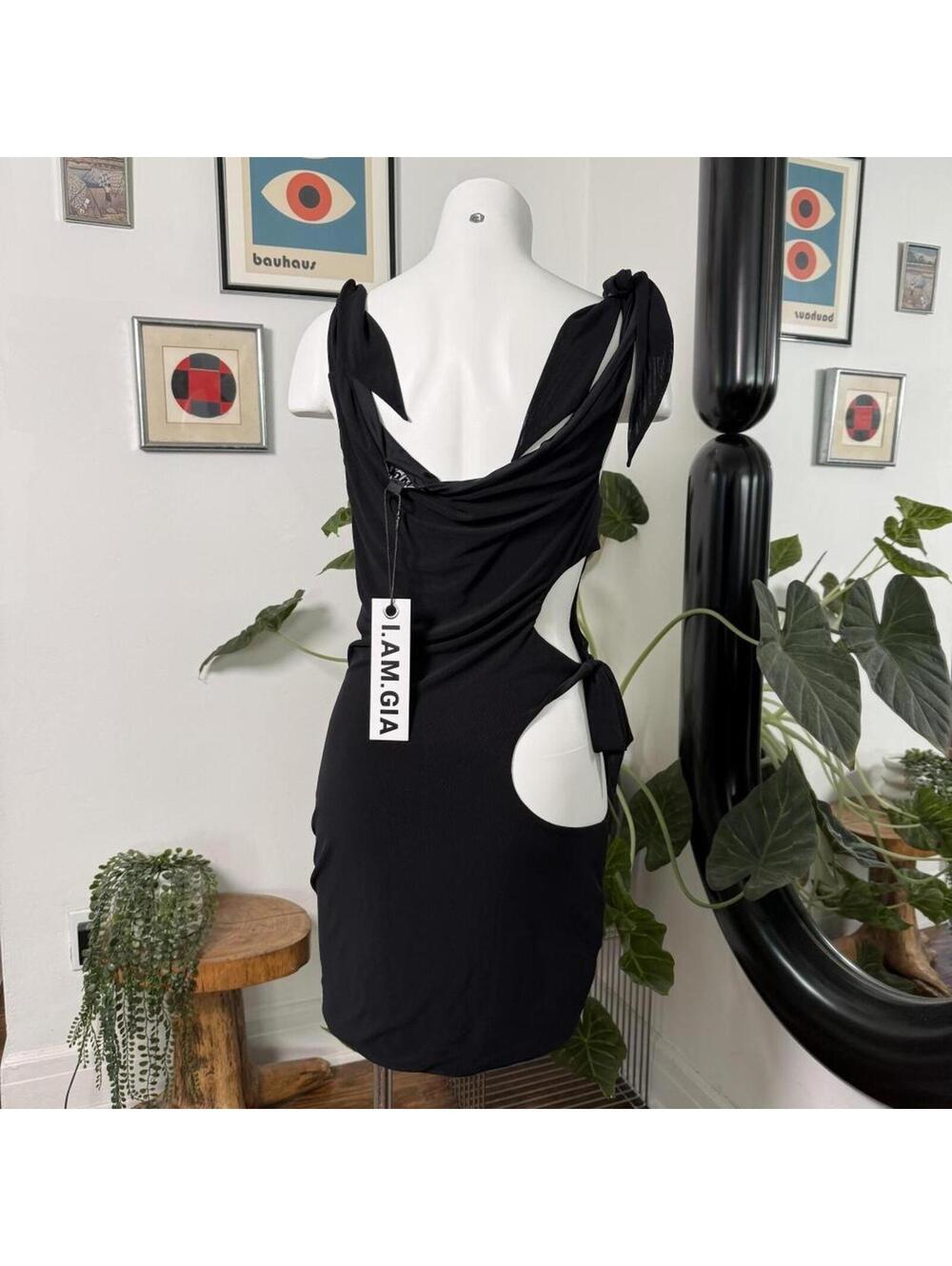 I.AM.GIA Renni Black Mini Dress - Picture 3 of 4